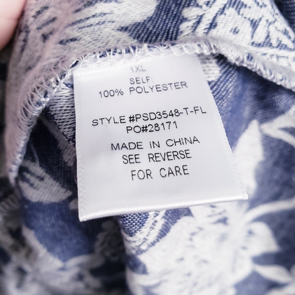 Baltic Born Dakota Navy Botanical Babydoll Dress - Picture 5 of 6